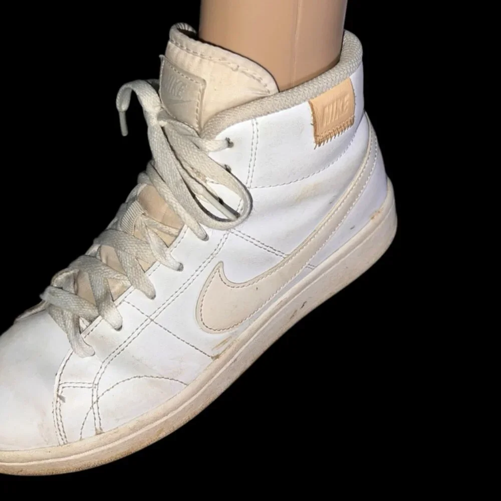 WMNS Nike Court Royale 2 Mid |‎ Peach and Cream  | Size 8.5 (GS6)